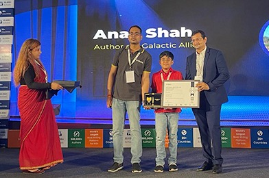 Young Author from Billabong High International School Vadodara Wins National and Global Best Seller Certificates